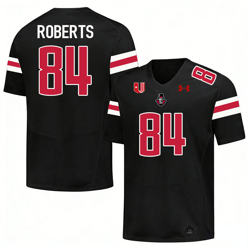 Austin Peay Governors #84 Harold Roberts College Football Jerseys,Uniforms Stitched-Black